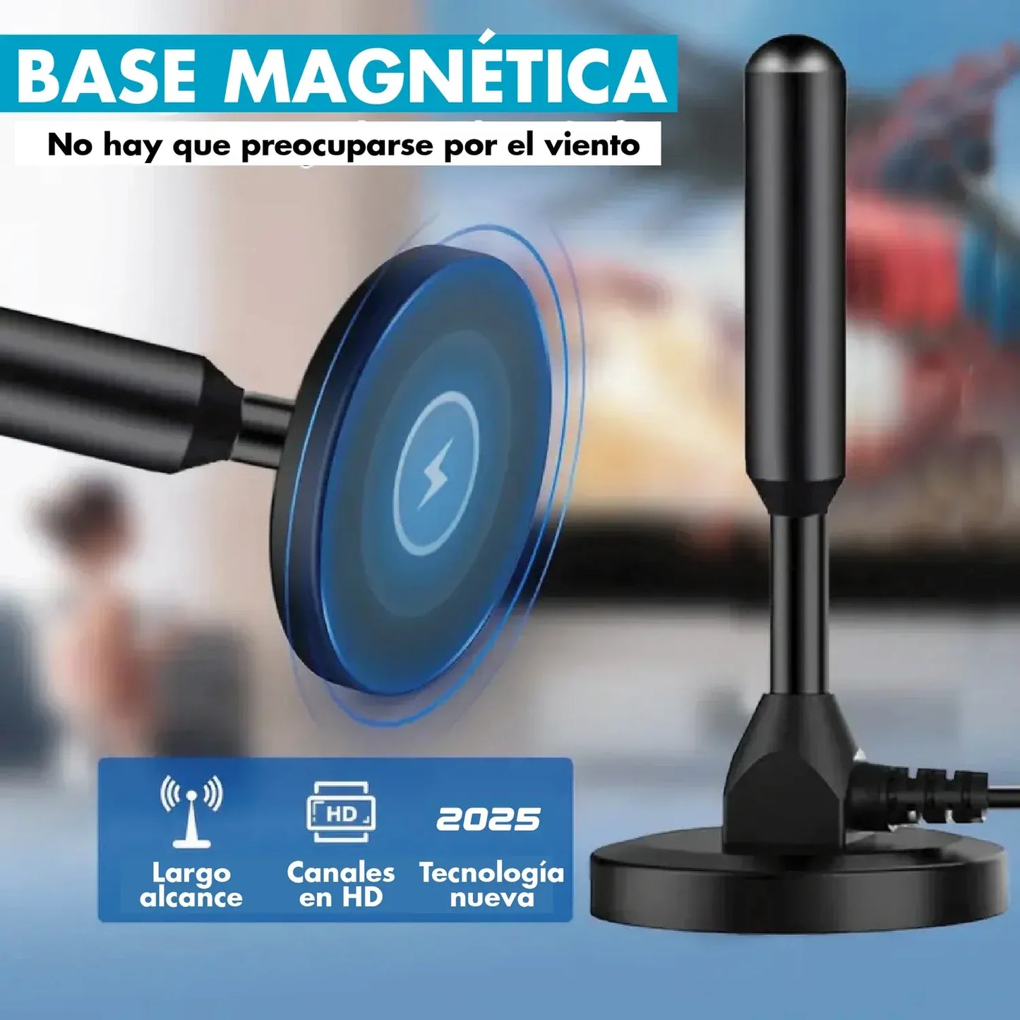 Antena Digital HD | TV Gratis Sin Internet ni Cable